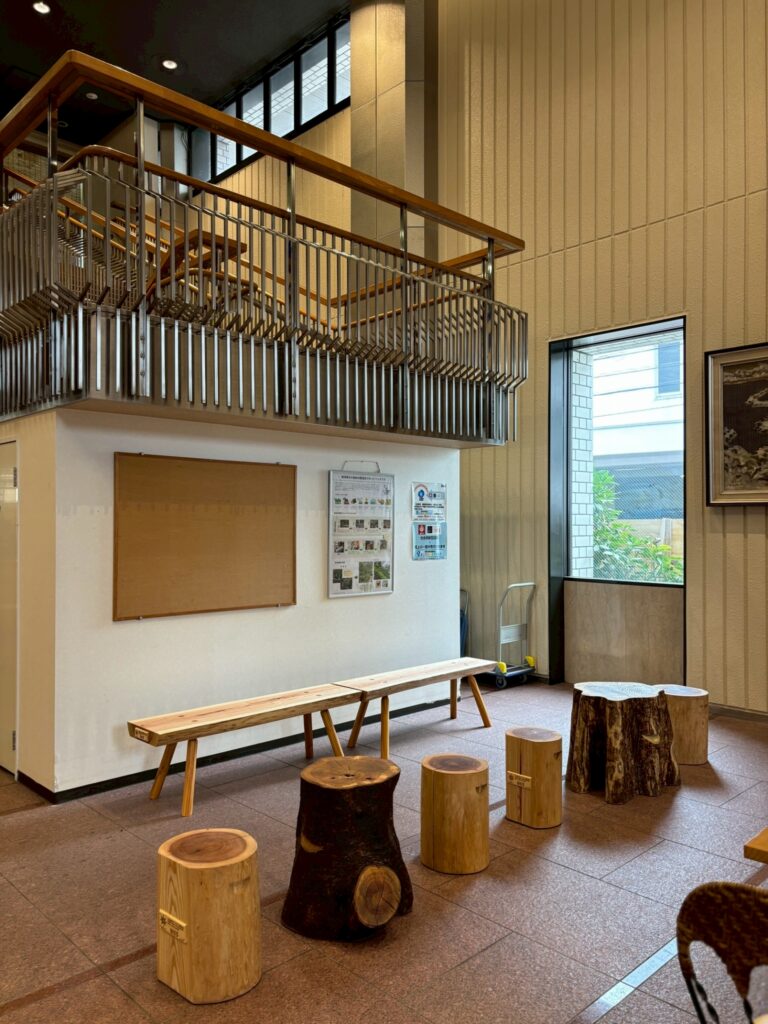 横須賀市・森林整備モデル事業の模様